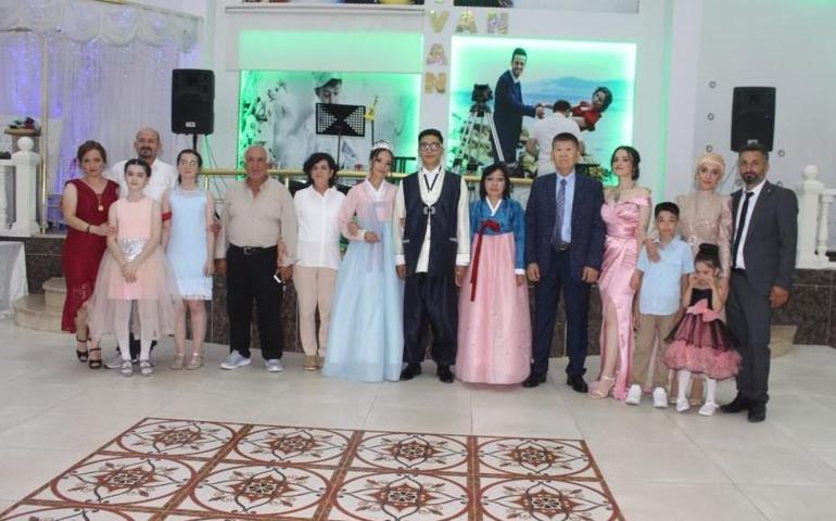 Türk aileye Koreli damat