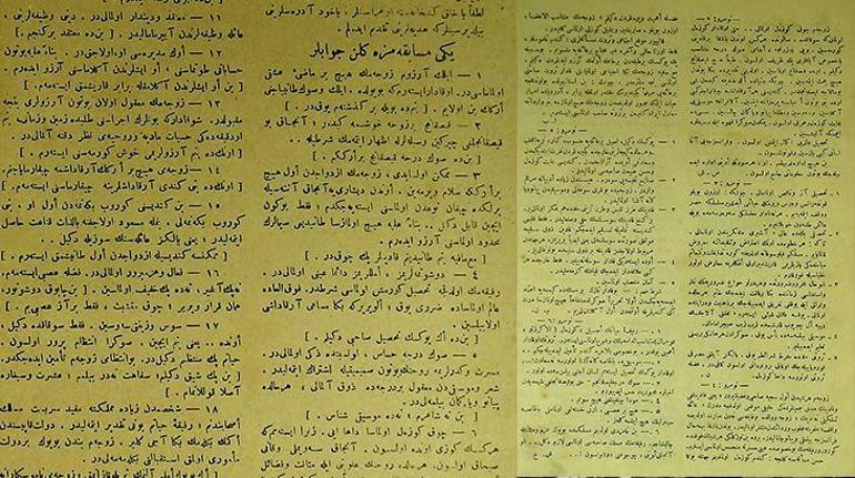 100 yıl önce ilanla eş buldular İstekleri kurşun yarası ve saz çalması