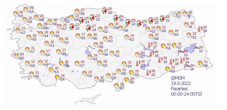 Dikkat Meteoroloji uyardı: Hava sıcaklıkları düşüyor