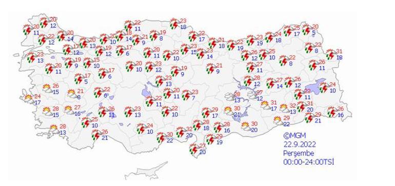 Dikkat Meteoroloji uyardı: Hava sıcaklıkları düşüyor