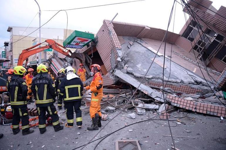 Son dakika... Tayvanda 6.9 büyüklüğünde deprem