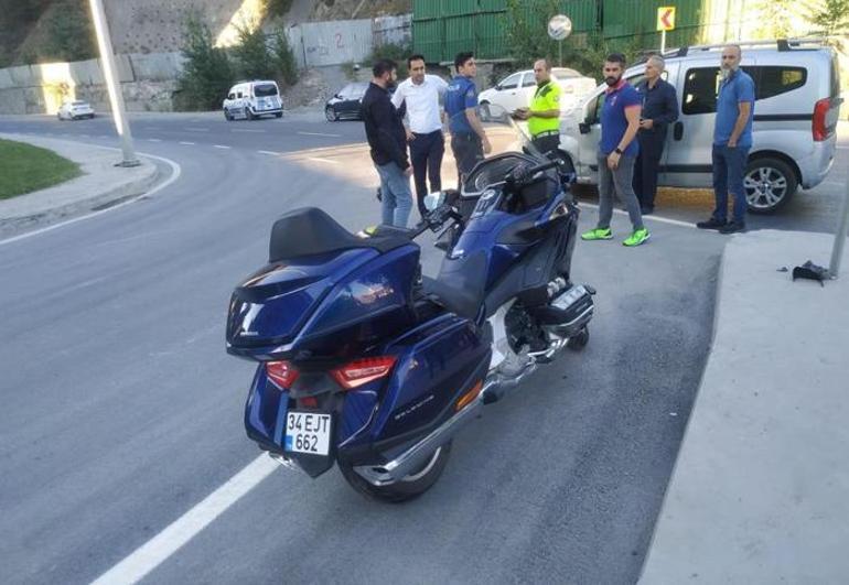 Acun Ilıcalı motorsikletiyle kaza geçirdi