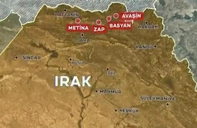PKK operasyonlarında önemli aşama Zap Vadisine kilit vuruldu