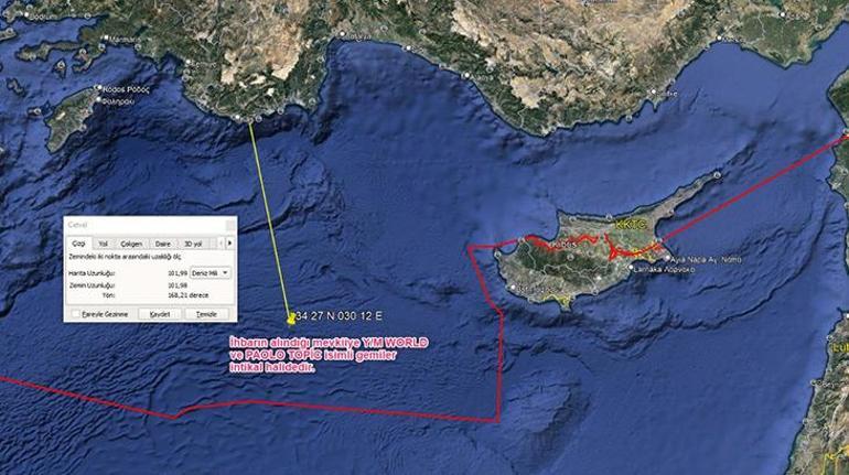 Kaş açıklarında yardım çağrısı yapan gemiden kaçak göçmenler çıktı