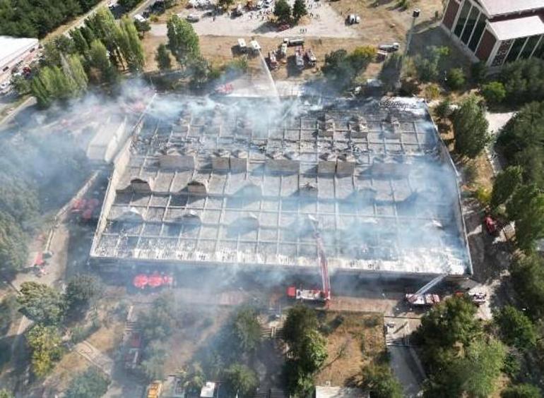 Atatürk Üniversitesi yemekhanesinde yangın Vali son bilgileri paylaştı