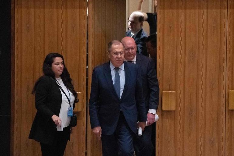 BM toplantısında yüksek tansiyon Lavrov terk etti