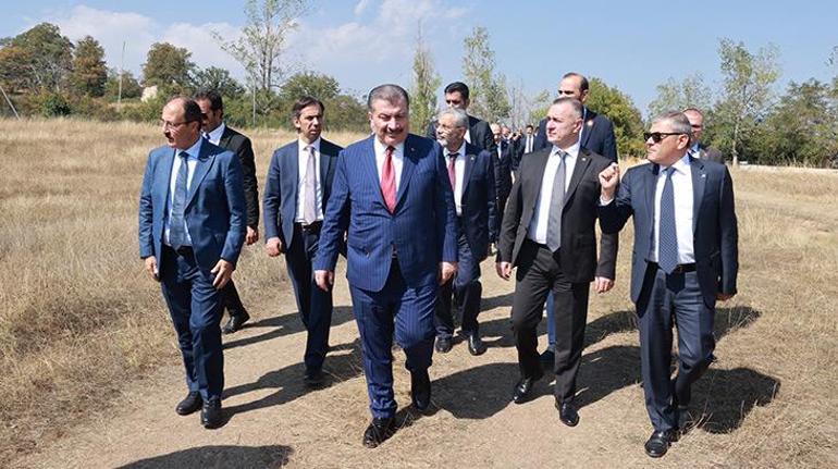 Sağlık Bakanı Fahrettin Koca Karabağı ziyaret etti