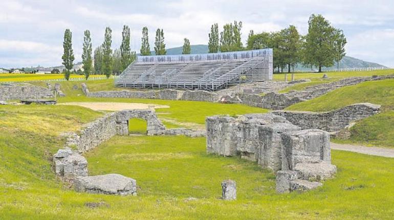 Bir koruma uygulaması Carnuntum