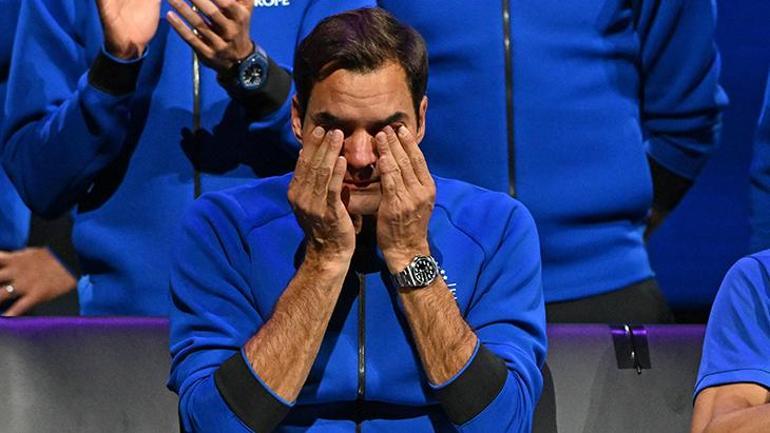 Teniste bir dönemin sonu Roger Federer ve Rafael Nadal gözyaşlarına boğuldu