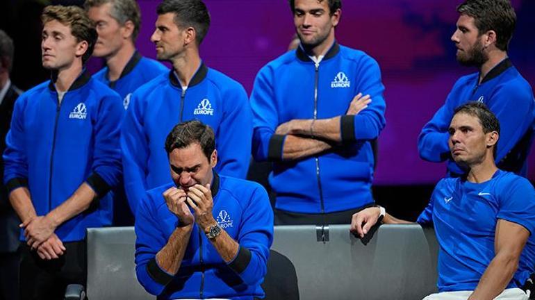 Roger Federer efsanesi veda etti Gözyaşları sel oldu