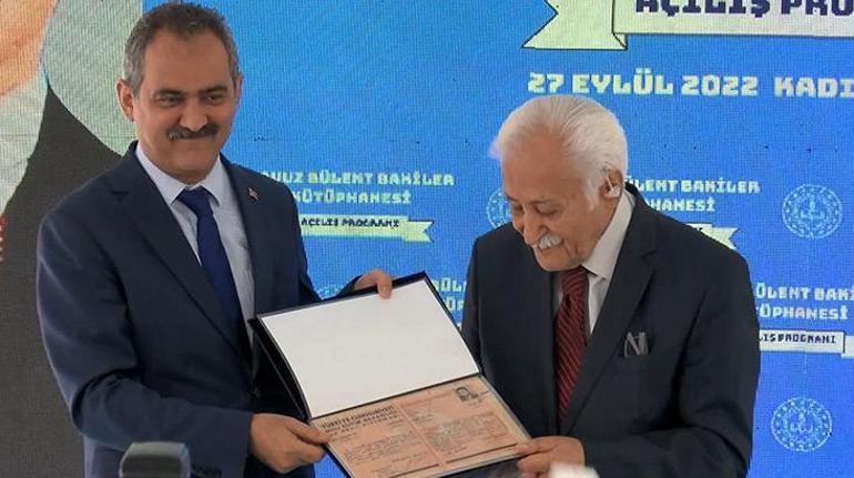 Bakan Özer: Tüm okullarda artık kütüphane var
