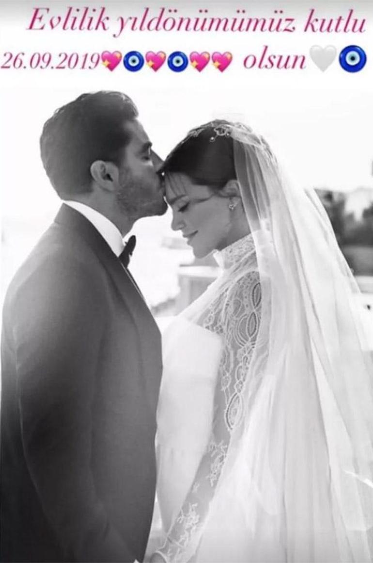 Ebru Şallı: Evlilik yıl dönümümüz kutlu olsun