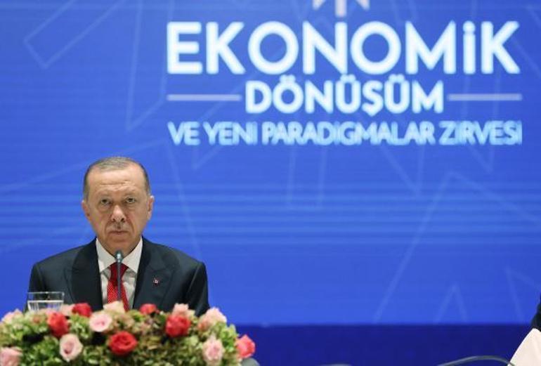 Cumhurbaşkanı Erdoğandan ekonomi mesajı