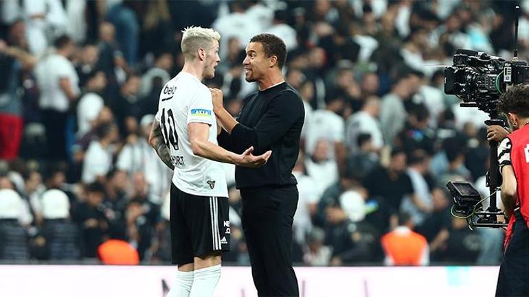 Beşiktaşta Valerien Ismael çimleri dövdü Weghorst ile ne konuştu