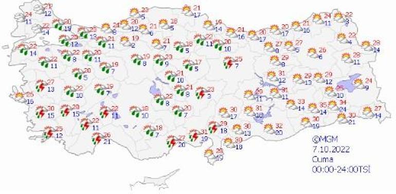 Sıcaklık düşüyor Bugün itibarıyla sonbahar havasına giriyoruz