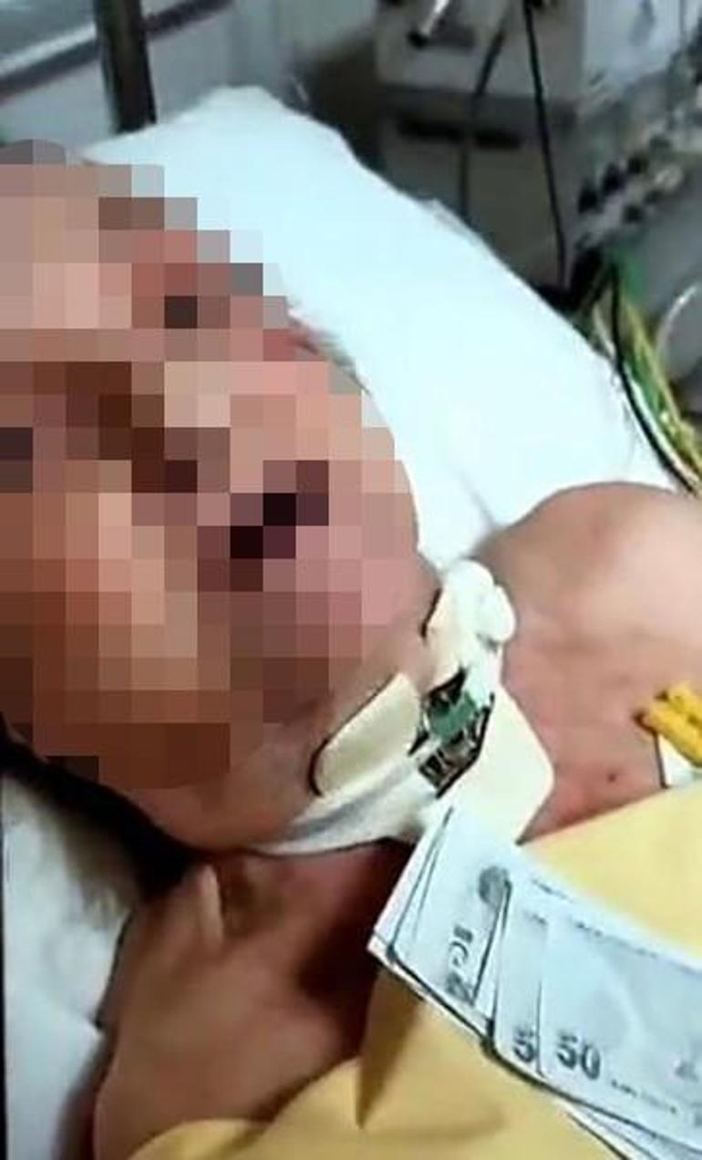 Hastanede skandal Yaşlı kadının yüzüne para saçtılar Bakan Kocadan açıklama geldi
