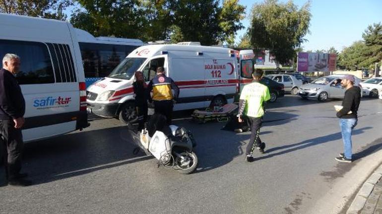 Motosikletle okul servisinin altında kalan Mustafa öldü