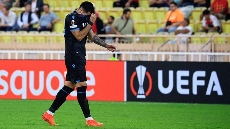 Monaco - Trabzonspor maçına Gürcü hakem damga vurdu Kırmızı kart ve penaltı kararı