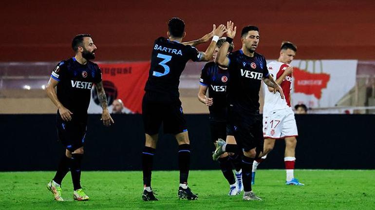 Monaco - Trabzonspor maçına Gürcü hakem damga vurdu Kırmızı kart ve penaltı kararı