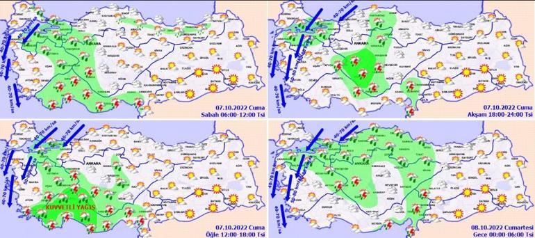 İstanbul dahil 19 ile sarı kodlu uyarı İşte hava durumu tahminlerinde son durum