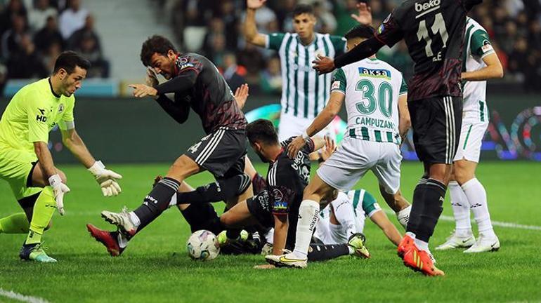 Giresunspor - Beşiktaş maçında gol iptal edildi, penaltı verildi Tayyip Talha Sanuçtan bir ilk
