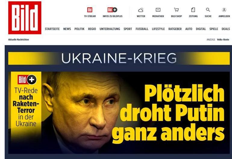 Rusya - Ukrayna haberleri son durum: Dünya manşetten verdi Putinin gazabı salıverildi