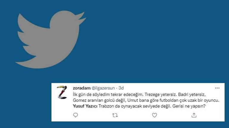 Trabzonsporun yıldızına şok tepki Taraftarlar sert çıktı