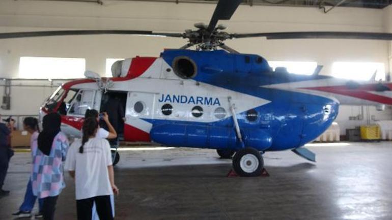 Dünya Kız Çocukları Gününde ilk kez helikoptere bindiler