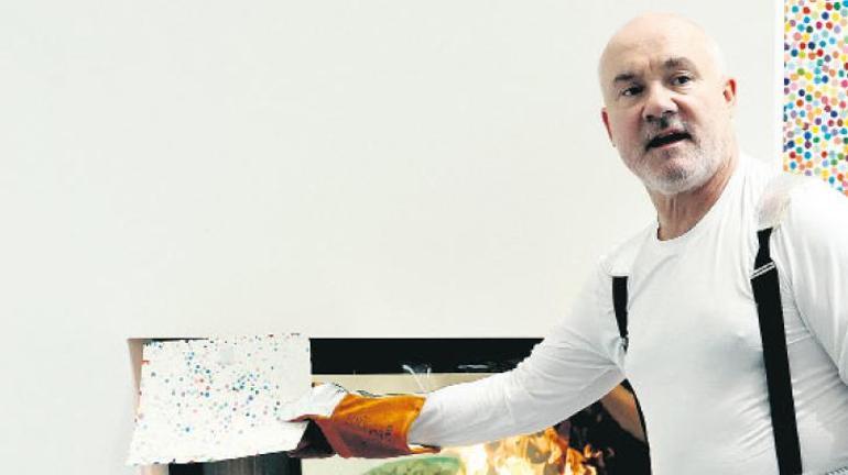 Damien Hirst’ün sanat deneyi Frieze haftasına damga vurdu