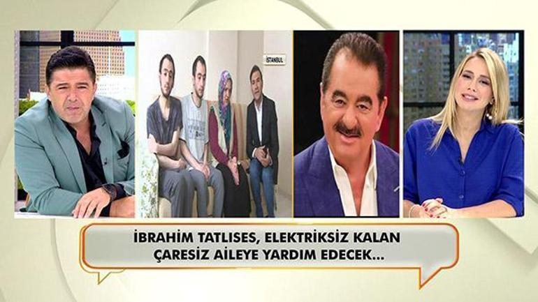 Neler Oluyor Hayattaya bağlanan İbrahim Tatlıses çaresiz aileye yardım eli uzattı