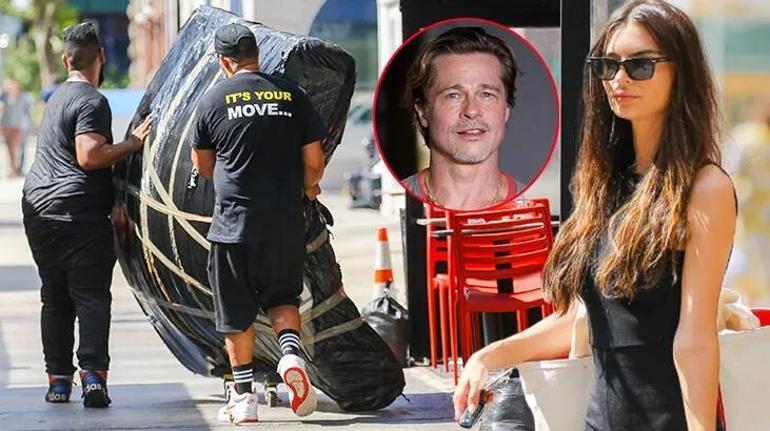 Emily Ratajkowskiden Brad Pitt açıklaması İddialı parti kıyafeti gündem oldu