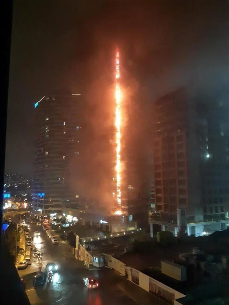 Kadıköy’de rezidansta yangın Ekiplerin müdahalesi ile söndürüldü