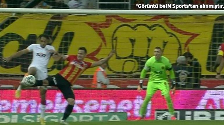 Kayserispor - Galatasaray maçını hakemler yorumladı Net penaltı, kabul edilemez