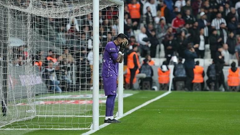 Beşiktaş - Trabzonspor maçında ortalık karıştı Uğurcan Çakıra küfürlü tezahürat