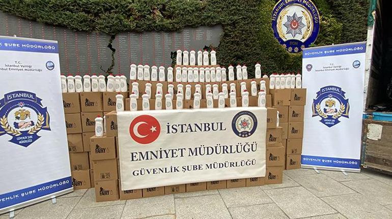 Beylikdüzünde sahte deterjan operasyonu