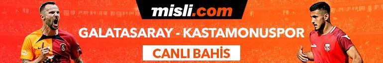 Galatasaray-Kastamonuspor maçı canlı bahis seçeneğiyle Misli.comda