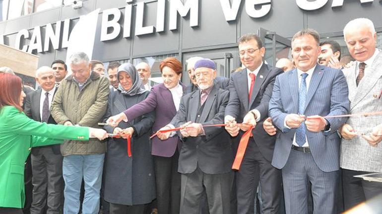 Akşener ve İmamoğlu, Gümüşhanede