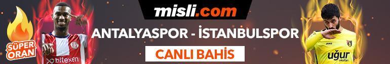 Antalyaspor-İstanbulspor maçı canlı bahis seçeneğiyle Misli.comda