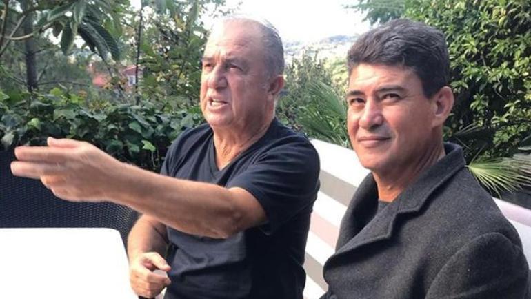 Galatasarayın unutulmaz sağ beki Capone, Fatih Terimi ziyaret etti