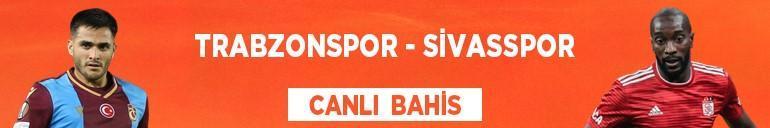 Trabzonspor-Sivasspor maçı Tek Maç, Süper Oran ve Canlı Bahis seçenekleriyle Misli.com’da