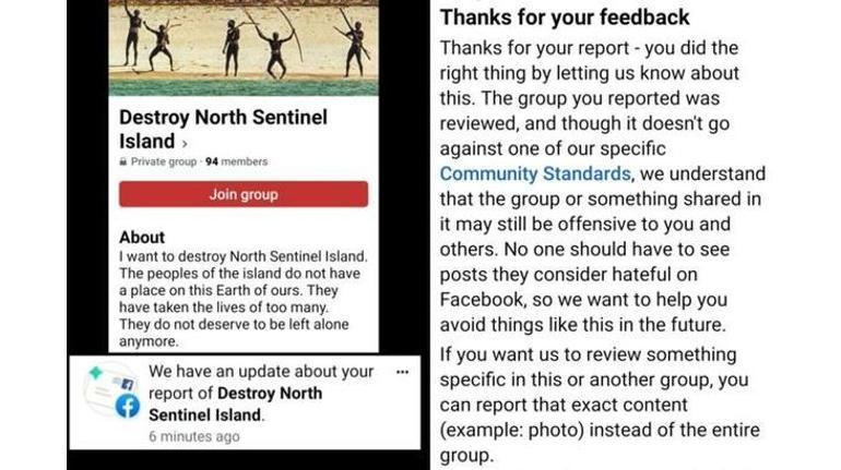 Bu adaya giden dönemiyor Katil kabile için Facebookta grup kurdular