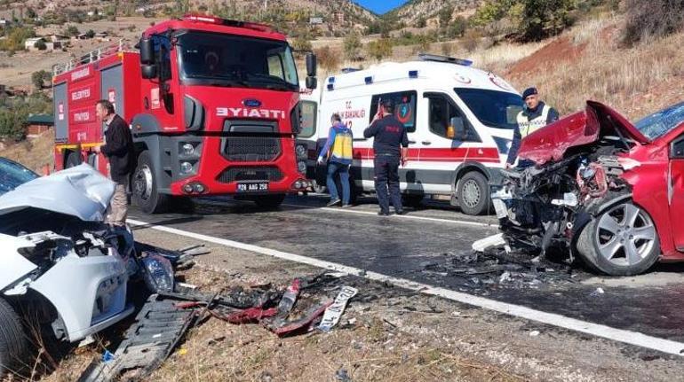 Giresun’da feci kaza 5 kişi yaralandı