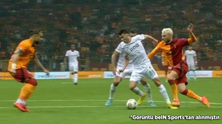 Galatasaray-Alanyaspor maçında Ali Palabıyıkın kararlarını değerlendirdiler Sacha Boeyin kırmızı kartı...