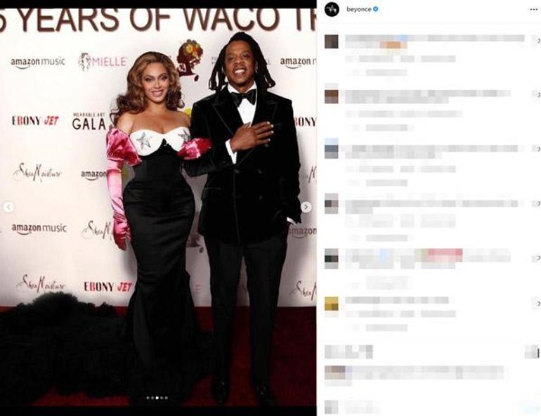 Beyonce Giyilebilir Sanat Galasına katıldı Kızı Blue Ivy geceye damga vurdu