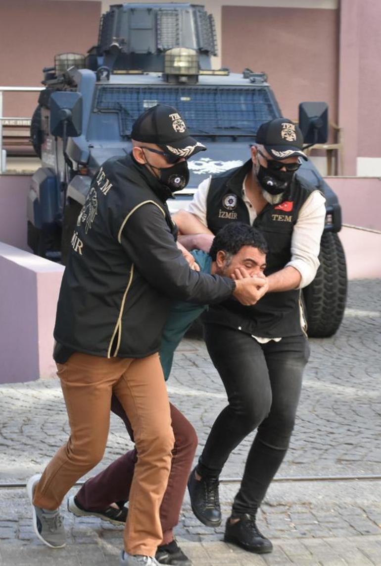 Cezaevi personelini taşıyan servis aracına saldırının faili adliyede