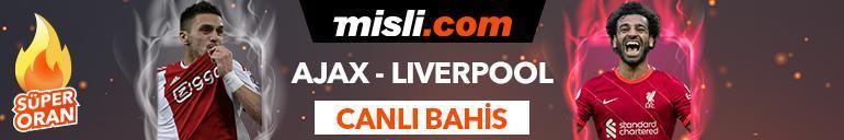 Ajax-Liverpool maçı Tek Maç, Süper Oran ve Canlı Bahis seçenekleriyle Misli.com’da