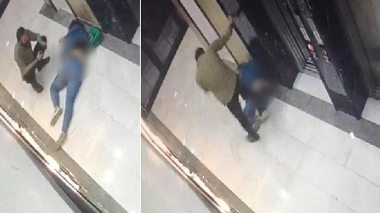Pendikte kadına şiddet Görüntüler tepki gördü, şikayetçi olmadı