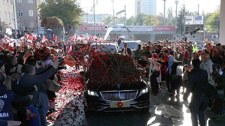 Ankaradaki büyük tören öncesi Cumhurbaşkanı Erdoğandan önemli mesajlar