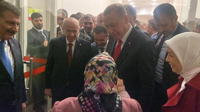 Fatma teyzenin hayali gerçek oldu: Cumhurbaşkanı Erdoğanla görüştü