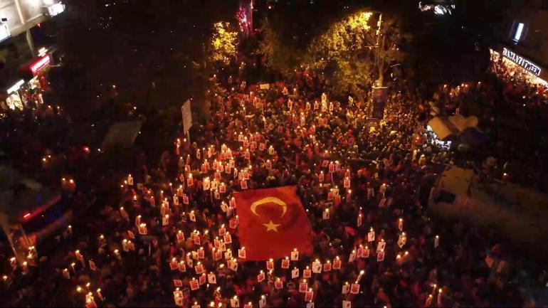 Türkiyede Cumhuriyet Bayramı coşkusu